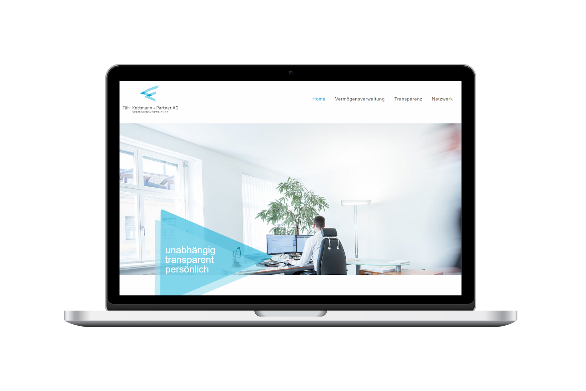 Webdesign Bülach - Referenz Laptop